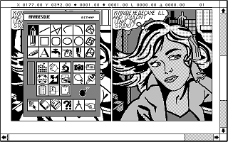 Arabesque Professional atari screenshot