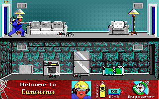 Arachnophobie atari screenshot