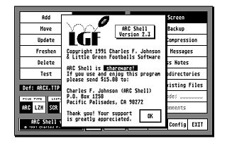 ARC Shell — screenshot 1