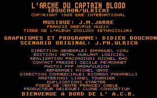 Arche du Captain Blood (L') — screenshot 1