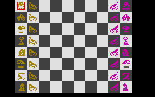 Archon atari screenshot