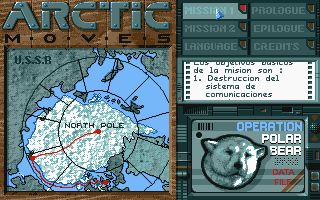 Arctic Moves atari screenshot