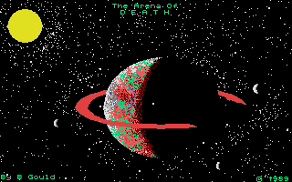 Arena of Death, The atari screenshot