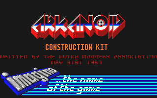 Arkanoid Construction Kit — screenshot 1