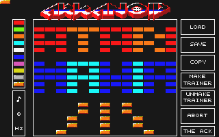 Arkanoid Construction Kit atari screenshot