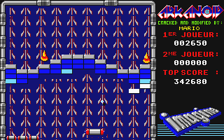 Arkanoid III atari screenshot