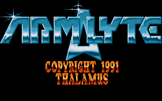 Armalyte - The Final Run atari screenshot