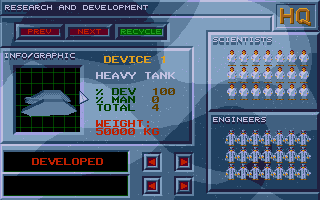 Armour-Geddon atari screenshot