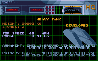 Armour-Geddon atari screenshot