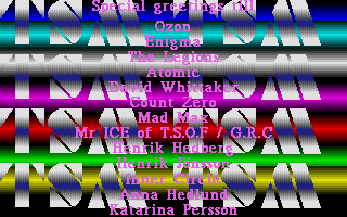 Aromatica Demo atari screenshot