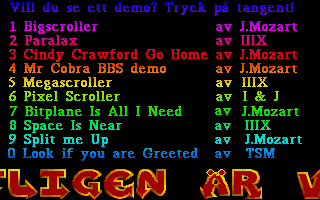 Aromatica Demo atari screenshot