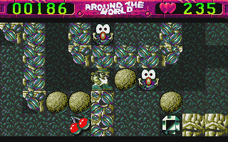 Around the World atari screenshot