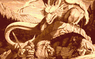 Art of D&D (The) atari screenshot