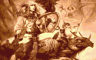 Art of D&D (The) atari screenshot