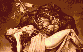 Art of D&D (The) atari screenshot