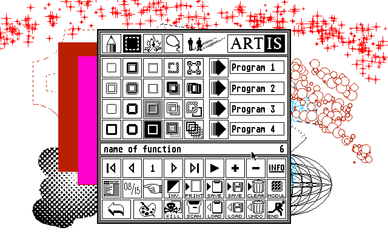Artis atari screenshot