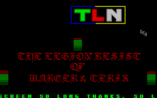 Arwide Demo (The) atari screenshot