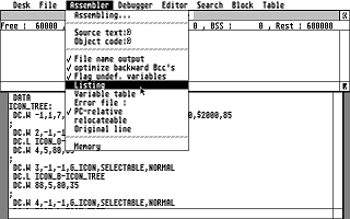 AssemPro atari screenshot