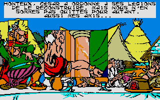 Astérix chez Rahazade atari screenshot