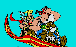 Astérix chez Rahazade atari screenshot