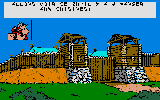 Astérix chez Rahazade atari screenshot