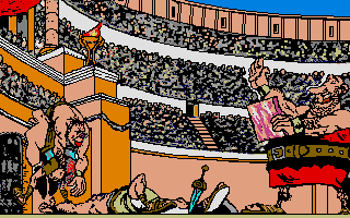 Asterix Demo atari screenshot