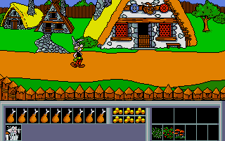 Astérix et le Coup du Menhir atari screenshot