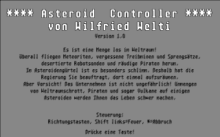 Asteroid Controller — screenshot 1