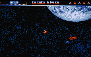 Asteroidia atari screenshot