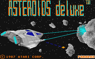Asteroids Deluxe — screenshot 1