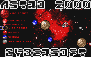 Astro 2000 atari screenshot