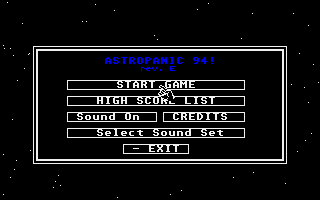 AstroPanic 94! atari screenshot
