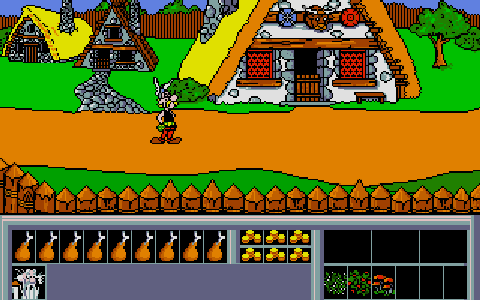 Astérix - El Golpe del Menhir atari screenshot