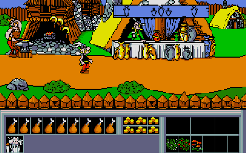 Astérix - El Golpe del Menhir atari screenshot