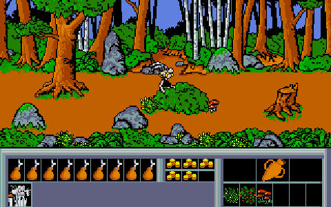 Astérix - El Golpe del Menhir atari screenshot