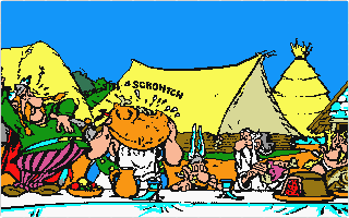 Astérix and the Magic Carpet atari screenshot