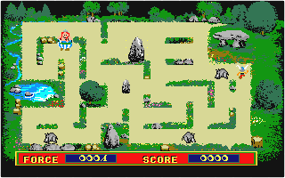 Astérix and the Magic Carpet atari screenshot