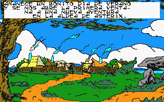 Astérix en la India atari screenshot