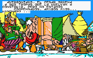 Astérix en la India atari screenshot