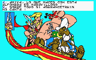 Astérix en la India atari screenshot