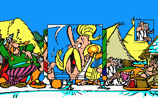 Astérix im Morgenland atari screenshot