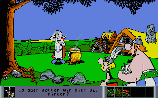 Astérix und Operation Hinkelstein atari screenshot