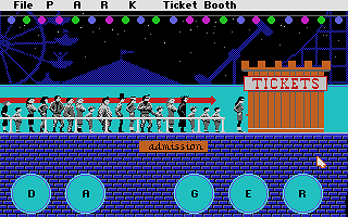 At the Carnival atari screenshot