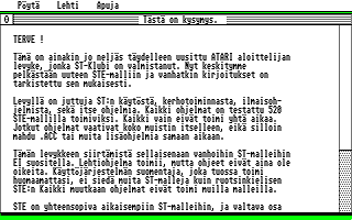 Atari Aloittelijan Levyke atari screenshot