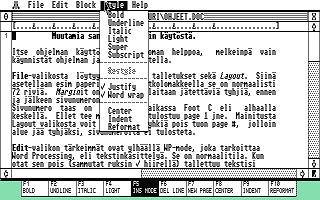Atari Aloittelijan Levyke atari screenshot