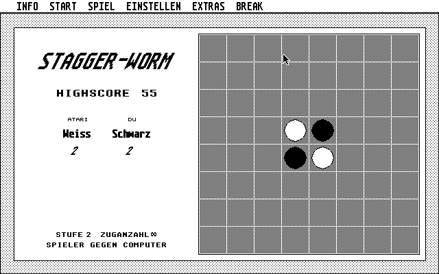 Atari Ausgabe 5 - Simulation atari screenshot