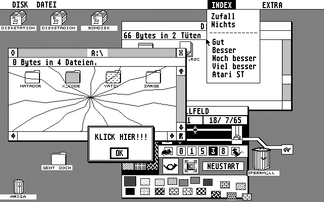 Atari Ausgabe 5 - Simulation atari screenshot