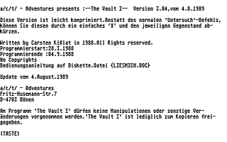Atari Ausgabe 9 - Adventure atari screenshot