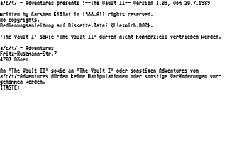Atari Ausgabe 9 - Adventure atari screenshot