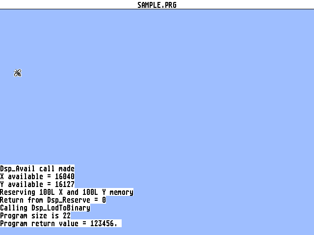 Atari Falcon030 Toolkit atari screenshot